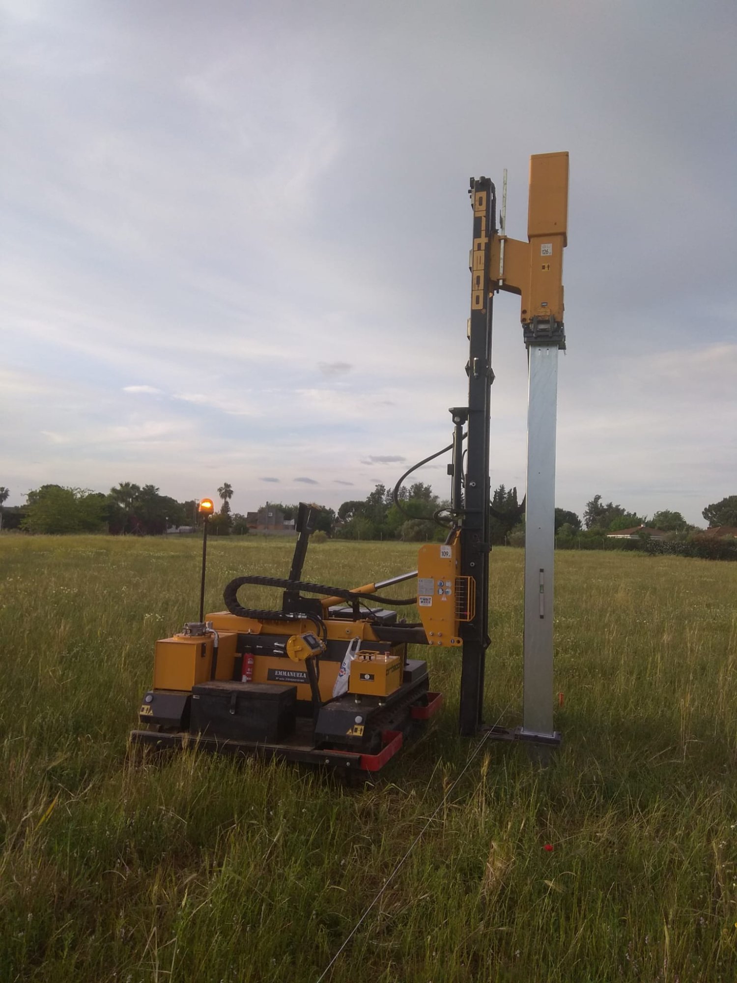 Orteco 1000 HD en operación